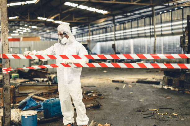 Professional Infectious Disease Decontamination technician working in Montpelier, OH